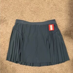 Spanx Pleated Blue Skirt